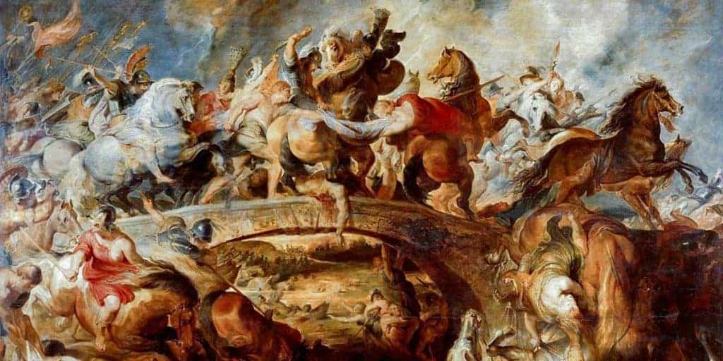 La batalla de las Amazonas de Rubens